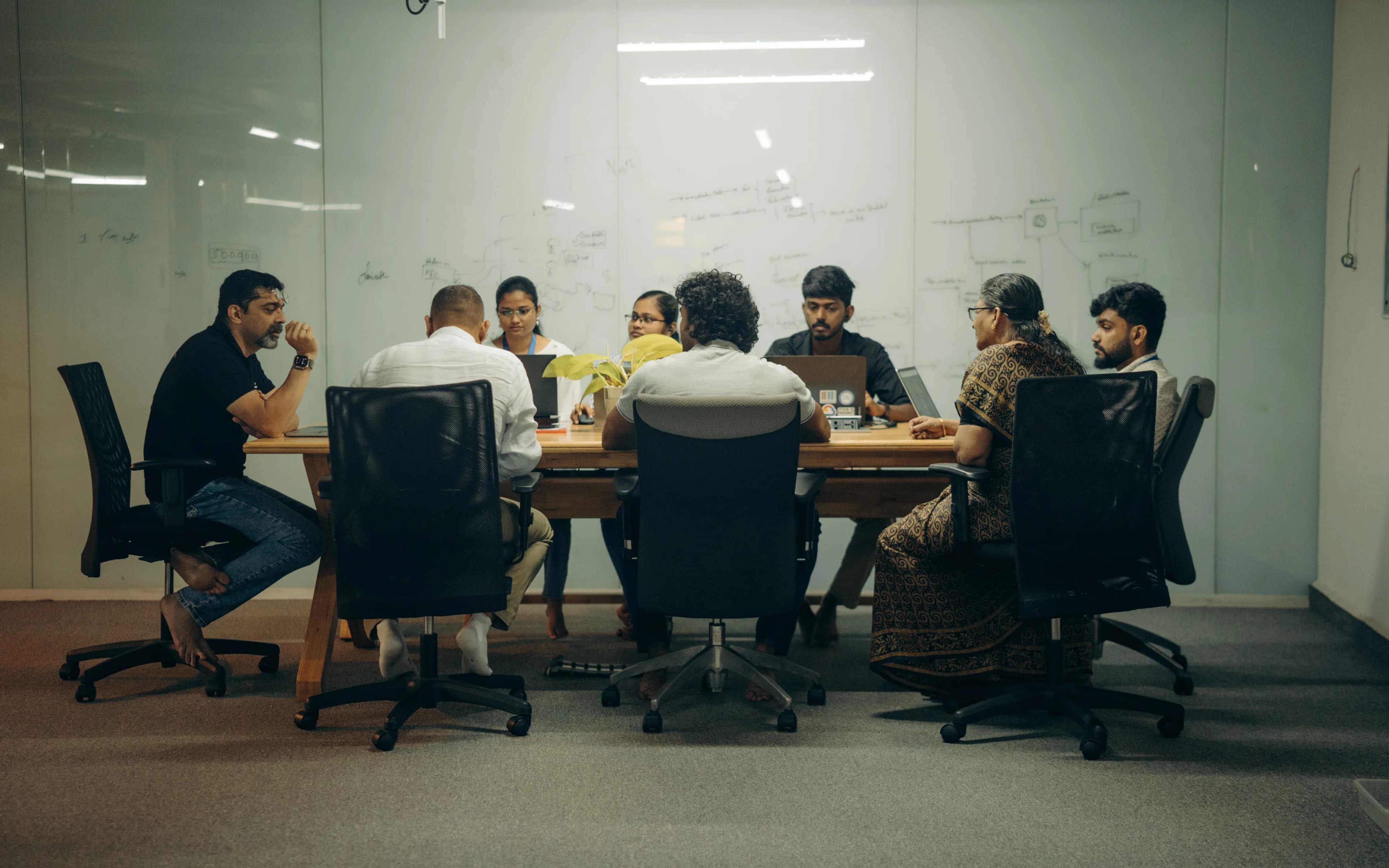 Thinking Code team meeting